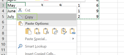 insert cut cells in excel for mac